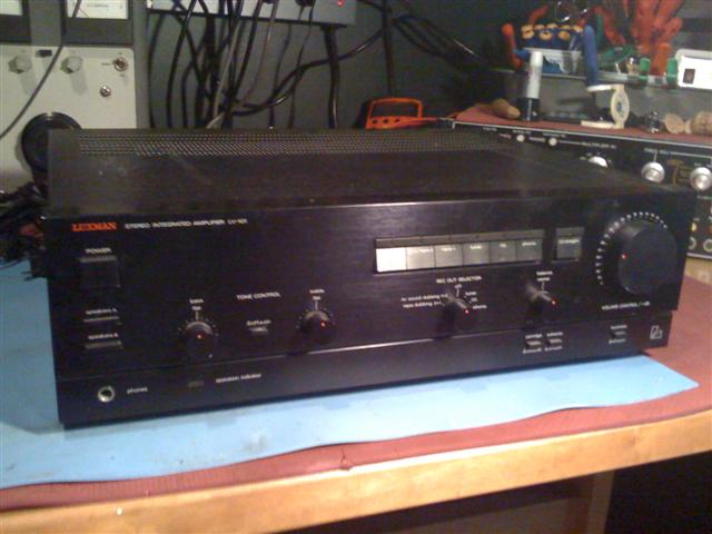 POWER Amps for Speakers LUXMAN LV 117 - How to FIX Audio AMPLIFIER !!! 